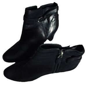 Sam Edelman Black Ankle Booties